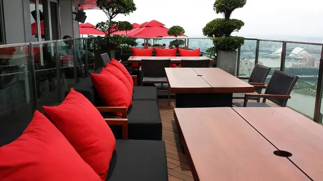 CeLaVi Restaurant Marina Bay Sands